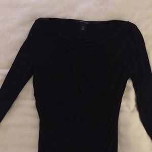 Black long sleeve White House black market top